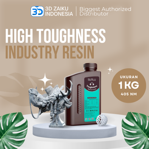 SUNLU High Toughness Industry Resin 1 KG 405 nm UV LCD DLP 3D Printer